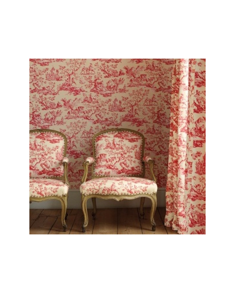 Tela 01474-03 LA MUSARDIERE BLEU MANUEL CANOVAS