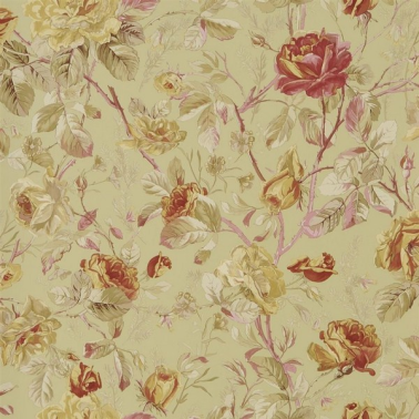 Papel Pintado PRL705-04 Marston Gate Floral Celadon - Ralph Lauren Home
