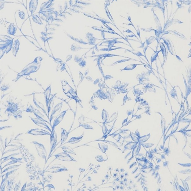 Papel Pintado PRL710-02 Fern Toile Bluebell - Ralph Lauren Home