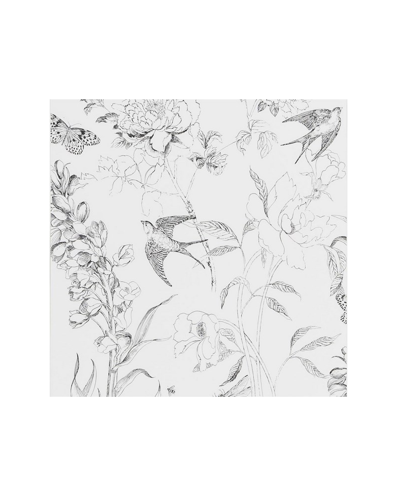 PDG721-01 Sibylla Garden Black and White