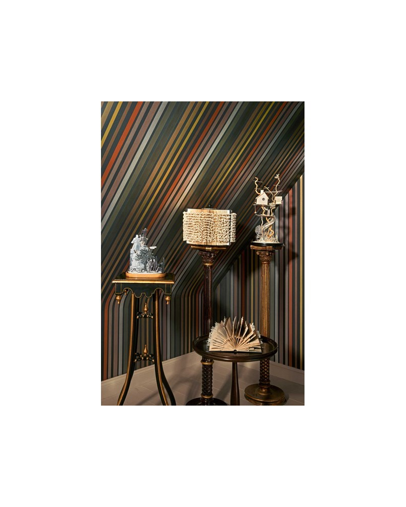 Papel Pintado Carousel Stripe 108-6031 - COLE and SON