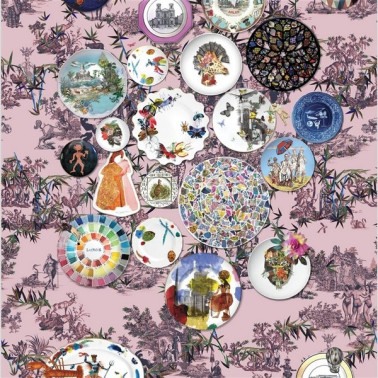 Papel Pintado PLC1002-01 FOLIE MYRTILLE - CHRISTIAN LACROIX