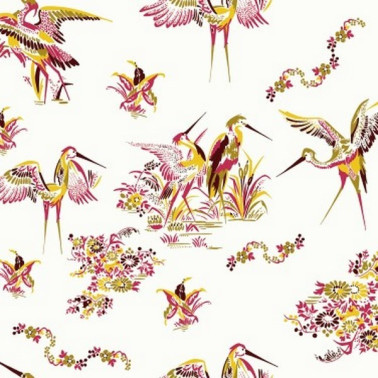 Papel Pintado 5900001 - GRULLAS DE PAPEL RED - COORDONNE