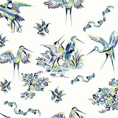 Papel Pintado 5900002 - GRULLAS DE PAPEL BLUE - COORDONNE