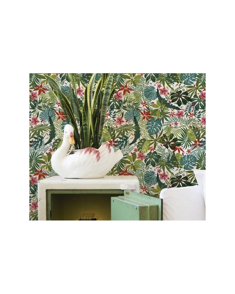 Papel Pintado 5900009 PARAISOS ARTIFICIALES WHITE - COORDONNE