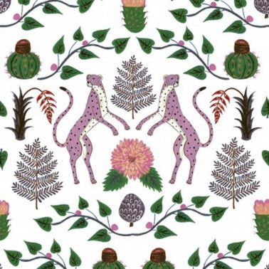 Papel Pintado 5900045 - CHEETAH PINK - COORDONNE