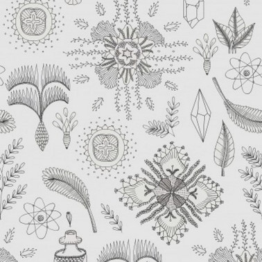 Papel Pintado 5900051 - MICRO COSMOS GREY - COORDONNE
