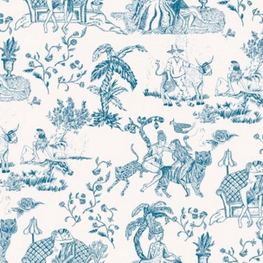 Papel Pintado 5900076 - TIPSY LOVE BLUE - COORDONNE