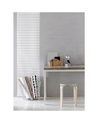 Grid Wallpaper - Black-White