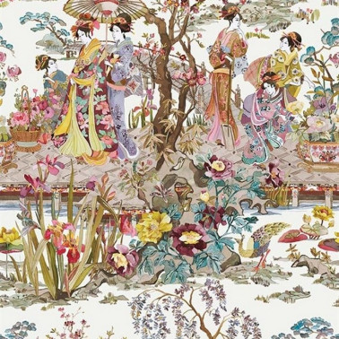 Papel Pintado W7024-03 JAPANESE GARDEN - OSBORNE and LITTLE