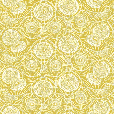 Papel Pintado GDW-5436-002 Sombrillas Mostaza - GASTON Y DANIELA