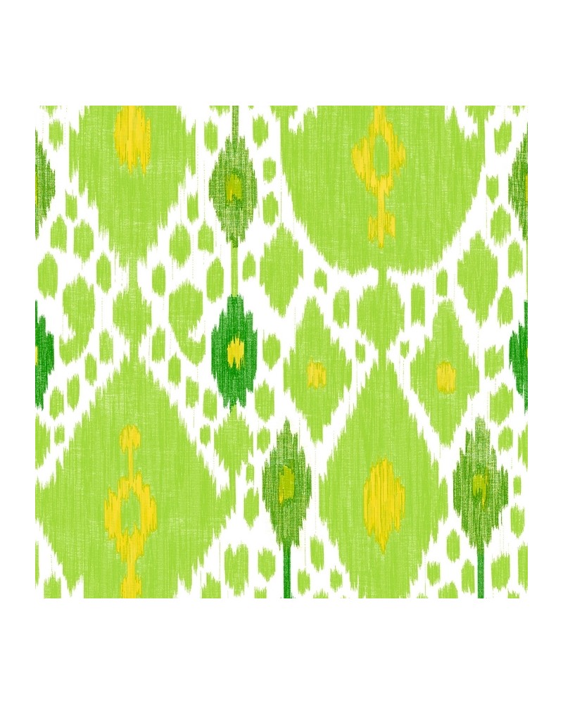 Papel Pintado GDW-5446-003 Ikat Verde - GASTON Y DANIELA Papel Pintado GDW-5446-003 Ikat Verde - GASTON Y DANIELA
