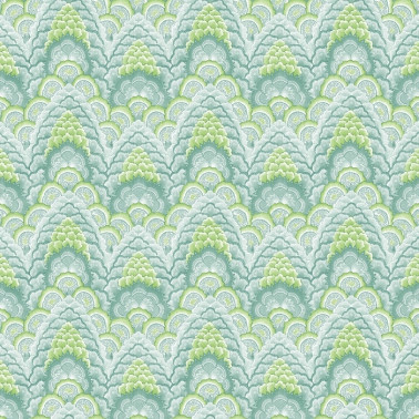 Papel Pintado GDW-5447-002 Ganges Verde - GASTON Y DANIELA