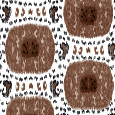 Papel Pintado GDW-5448-004 Gran Sol Marrón-Gris - GASTON Y DANIELA