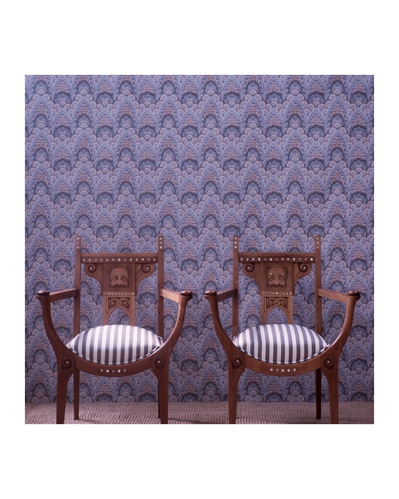 Papel Pintado GDW-5447-003 Ganges Rosa-Naranja - GASTON Y DANIELA