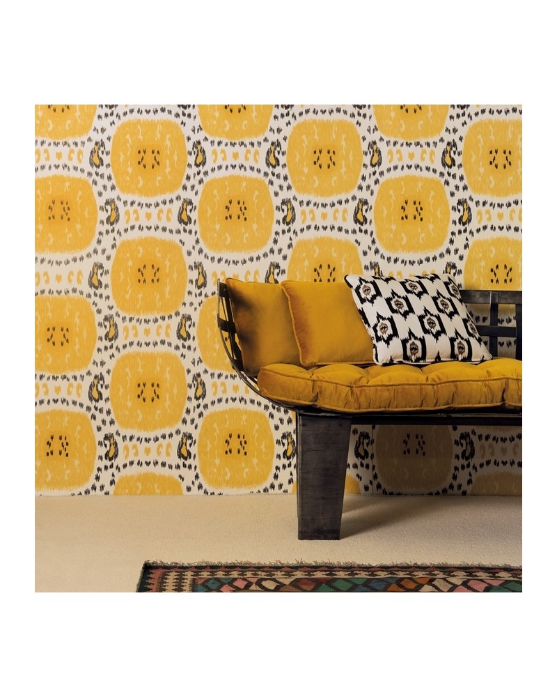 Papel Pintado GDW-5448-004 Gran Sol Marrón-Gris - GASTON Y DANIELA