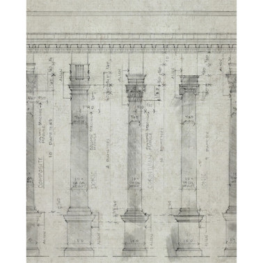 Papel Pintado COLONNADE SAND WP20022 - MIND THE GAP