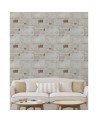 Papel Pintado VINTAGE LETTERS NEUTRAL WP20018 - MIND THE GAP