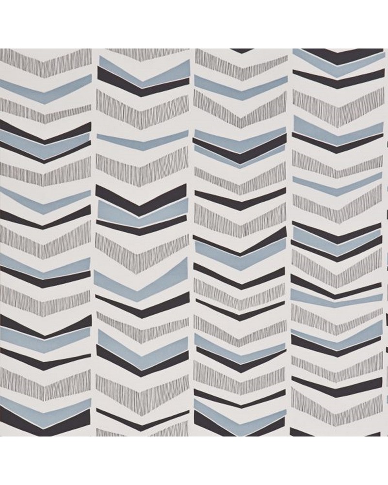 Papel Pintado MISP1103 CHEVRON BLUEBIRD - MISSPRINT Papel Pintado MISP1103 CHEVRON BLUEBIRD - MISSPRINT