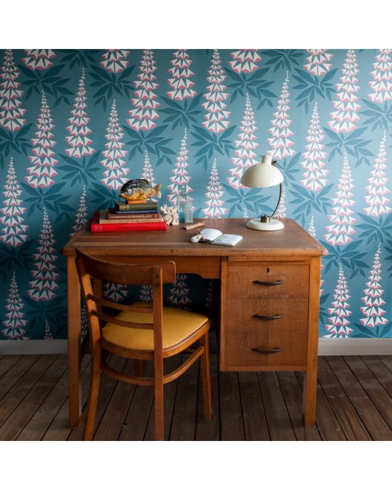 Papel Pintado MISP1145 FOXGLOVE JADE - MISSPRINT