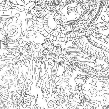 Papel Pintado HORIMONO - ARGENT 3303-01 - JEAN PAUL GAULTIER