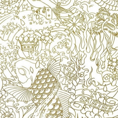 Papel Pintado HORIMONO - OR 3303-02 - JEAN PAUL GAULTIER