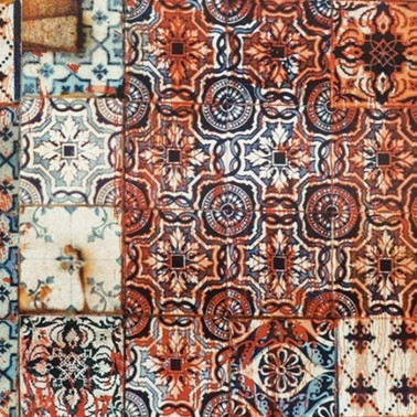 Papel Pintado PORTO - MANDARINE 3304-02 - JEAN PAUL GAULTIER