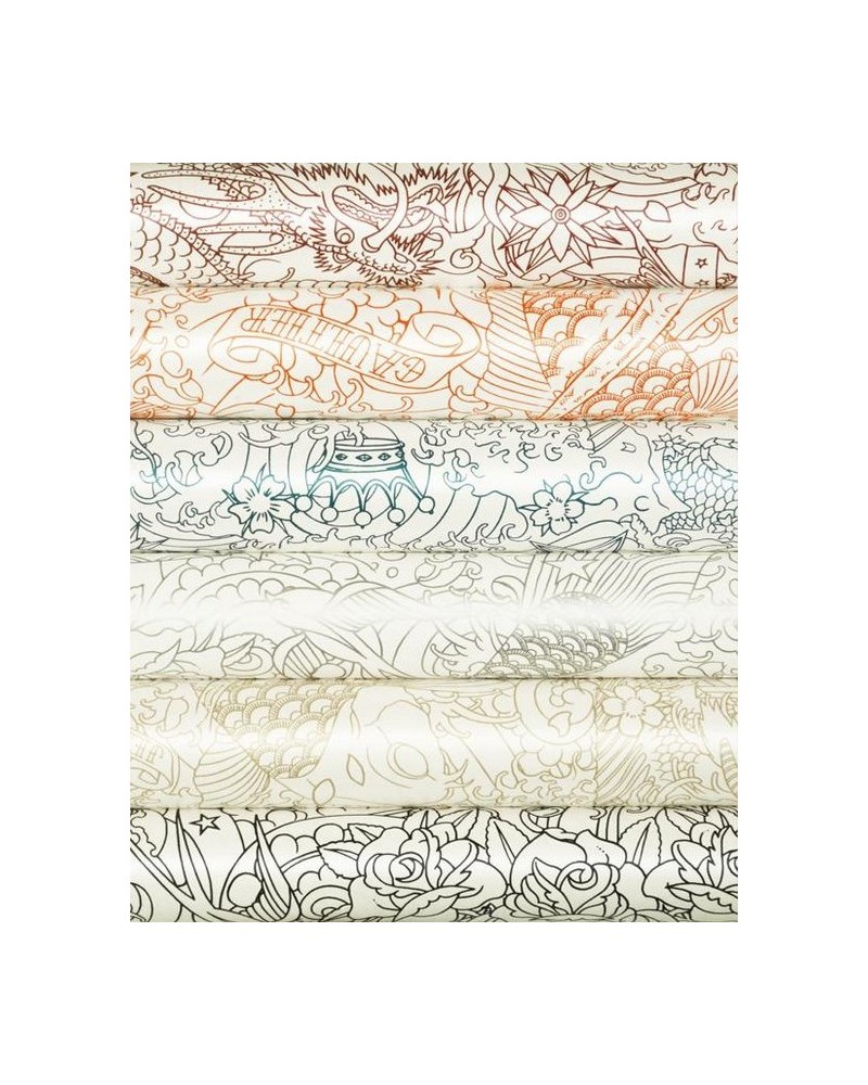 Papel Pintado HORIMONO - ARGENT 3303-01 - JEAN PAUL GAULTIER