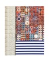 Papel Pintado PORTO - MANDARINE 3304-02 - JEAN PAUL GAULTIER