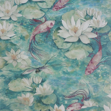 Papel Pintado WATER LILY W7148-02 - MATTHEW WILLIAMSON