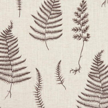 Tela F1092-01 LORELLE CHARCOAL LINEN CLARKE & CLARKE