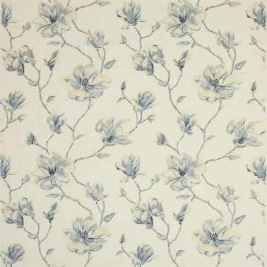 Tela J921F-02 LOLA FLOWER Blue JANE CHURCHILL