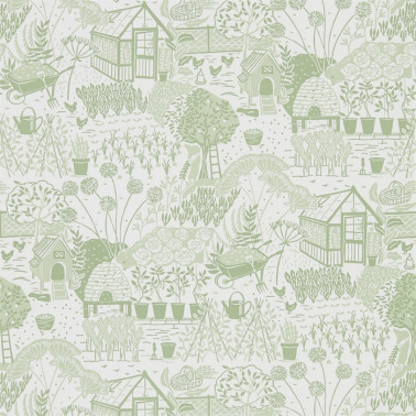 Papel Pintado DHPO216351 THE ALLOTMENT - Sanderson