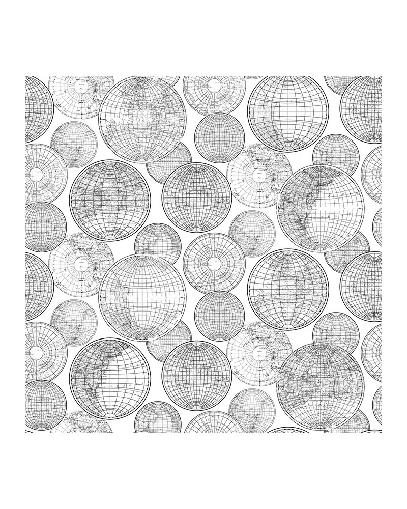 Papel Pintado NO 5 - Maps R13882 - REBEL WALLS Papel Pintado NO 5 - Maps R13882 - REBEL WALLS