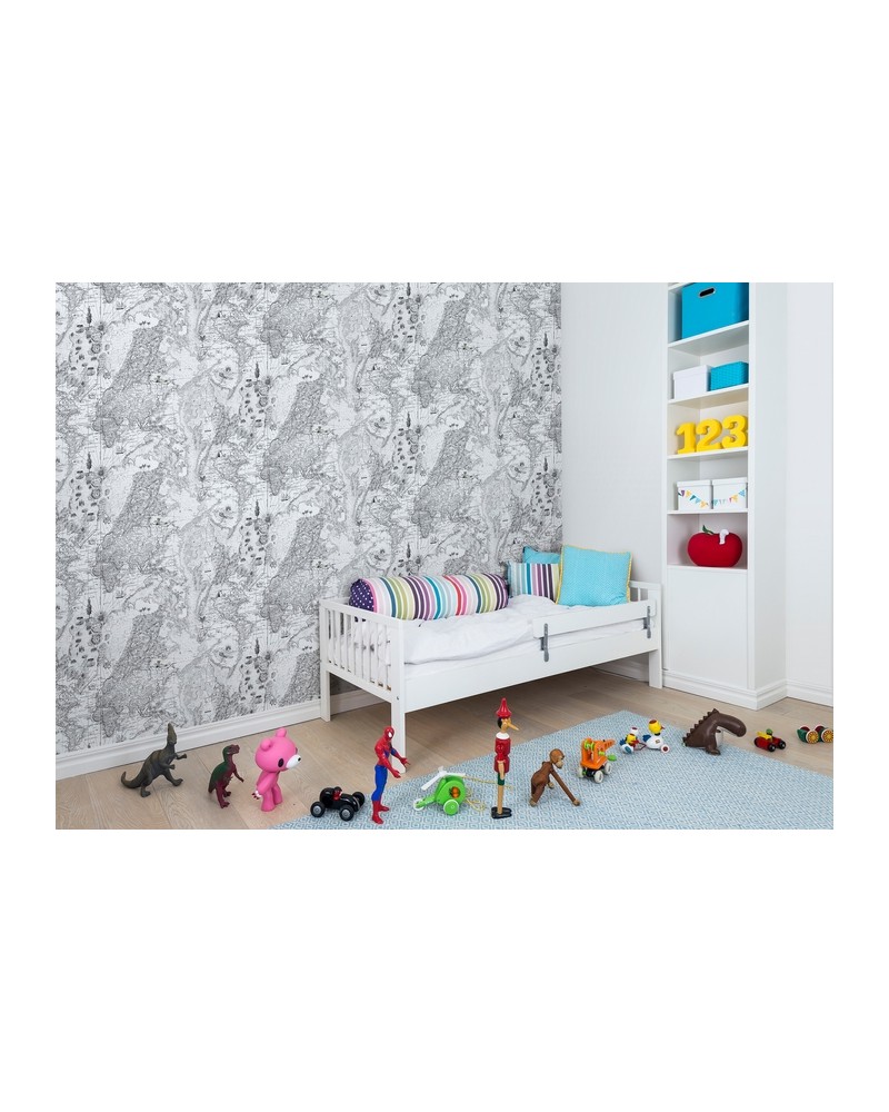 Papel Pintado NO 5 - Maps R13863 - REBEL WALLS