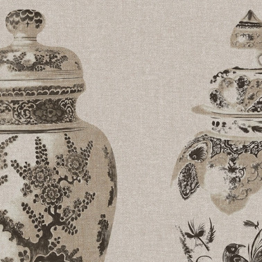 Papel Pintado 80001 POTERIE - FLAMANT