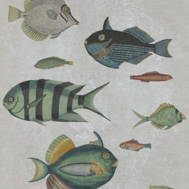 Papel Pintado POISSONS Grey WP20182 - MIND THE GAP