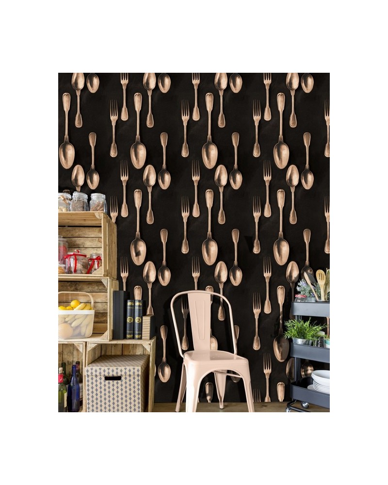 Papel Pintado CUTLERY Copper WP20247 - MIND THE GAP