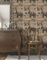 Papel Pintado THE PROCESSION Taupe WP20258 - MIND THE GAP