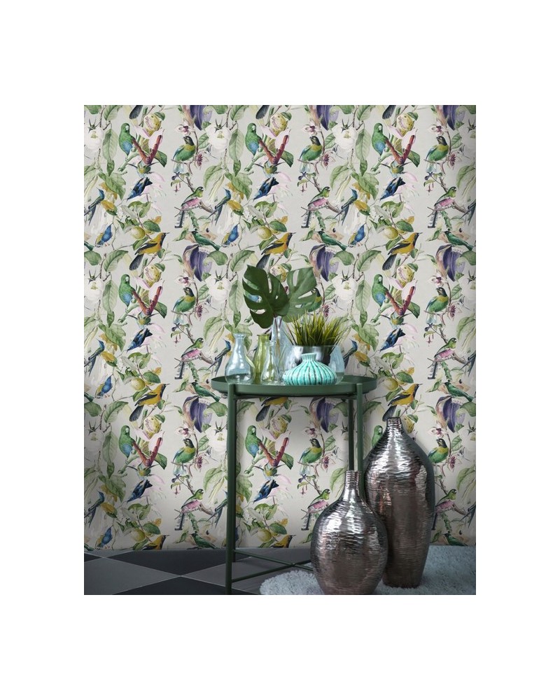 Papel Pintado TROPICAL BIRDS WP20172 - MIND THE GAP
