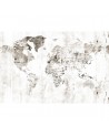 Papel Pintado 6500106 NEWSPAPER MAP SEPIA - COORDONNE