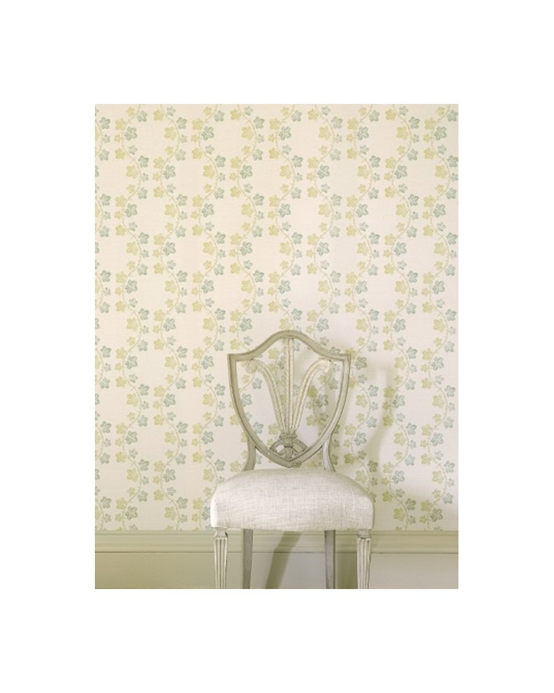 Papel Pintado CFW7177-05 LOTTA Aqua Green - COLEFAX AND FOWLER