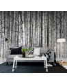 Papel Pintado R13031-8 BIRCH TRUNKS - REBEL WALLS