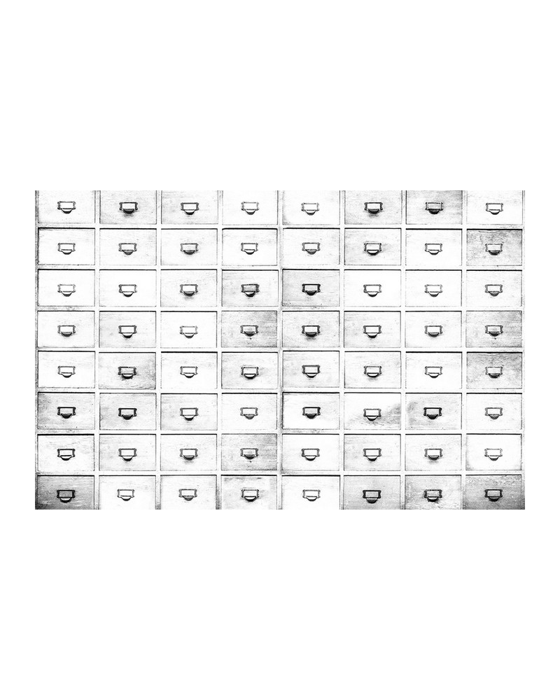 6800509 DRAWERS WHITE