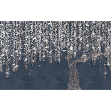 Papel Pintado 6800727 CORA DARK BLUE - COORDONNE