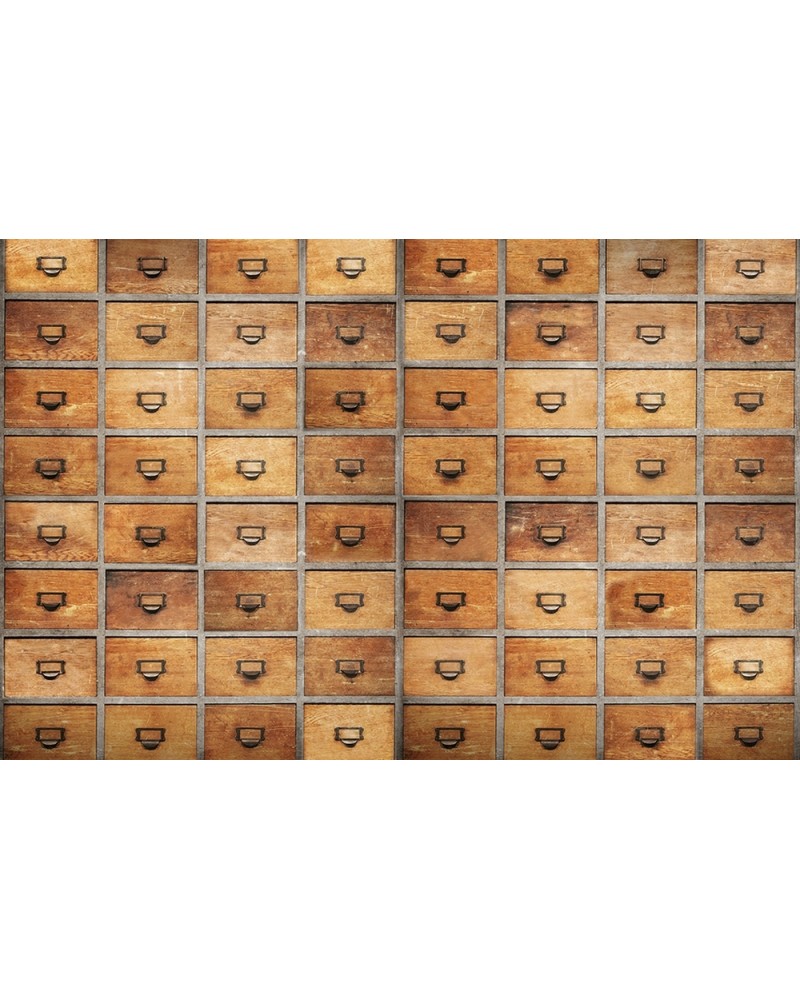 Papel Pintado 6800508 DRAWERS WOOD - COORDONNE