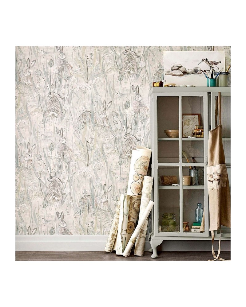 Papel Pintado DUNE HARES DEBB216518 - Sanderson