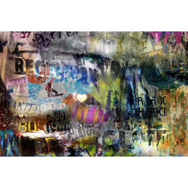 Papel Pintado R10571 Street Art - REBEL WALLS
