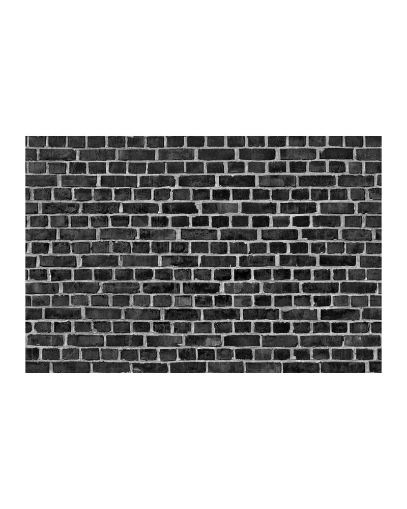 R10962 Brick Wall, black