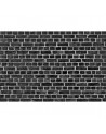 R10962 Brick Wall, black